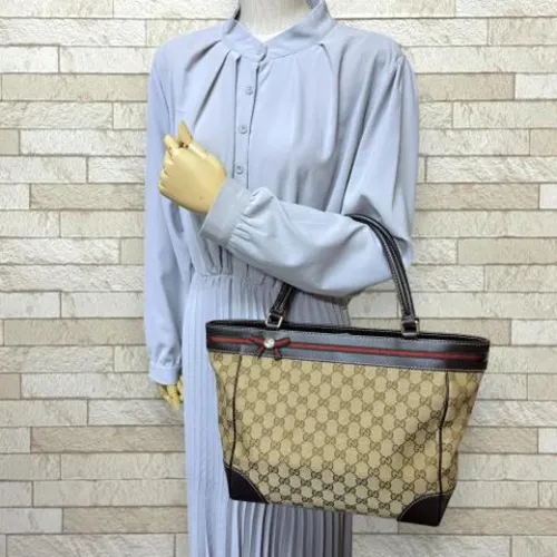 Pre-owned > Pre-owned Bags > Pre-owned Tote Bags - - Gucci Vintage - Modalova