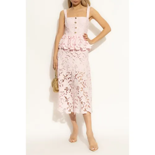 Dresses > Day Dresses > Midi Dresses - - Self Portrait - Modalova
