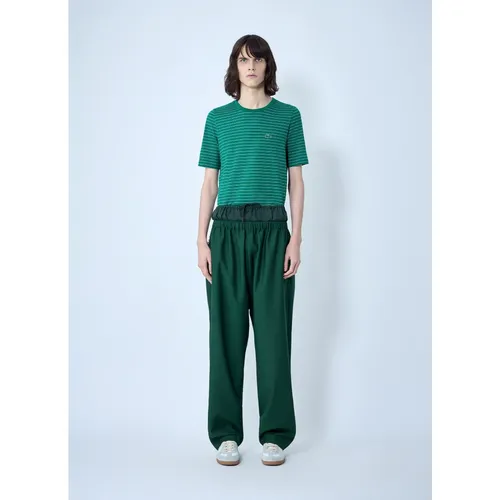 Lacoste - Tops > T-Shirts - Green - Lacoste - Modalova