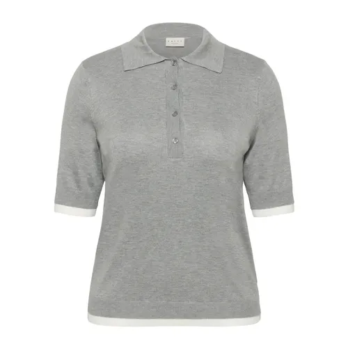 Tops > Polo Shirts - - Kaffe Curve - Modalova