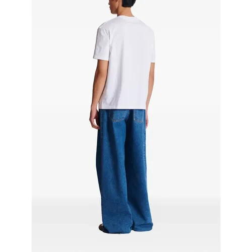 Balmain - Tops > T-Shirts - White - Balmain - Modalova