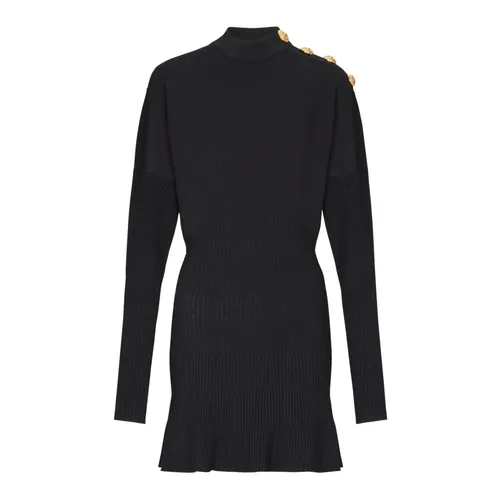 Dresses > Day Dresses > Knitted Dresses - - Balmain - Modalova
