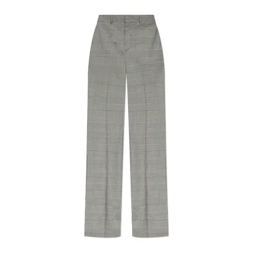 Trousers > Straight Trousers - - Balmain - Modalova