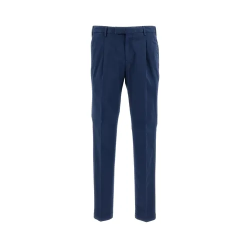 Pt01 - Trousers > Chinos - Blue - Pt01 - Modalova