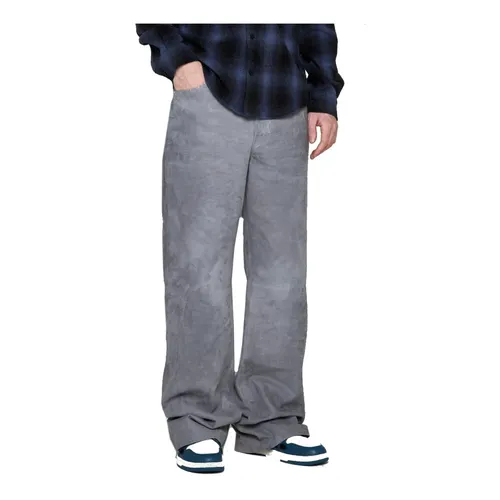 Trousers > Leather Trousers - - Amiri - Modalova