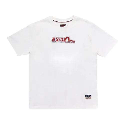 Evisu - Tops > T-Shirts - White - Evisu - Modalova