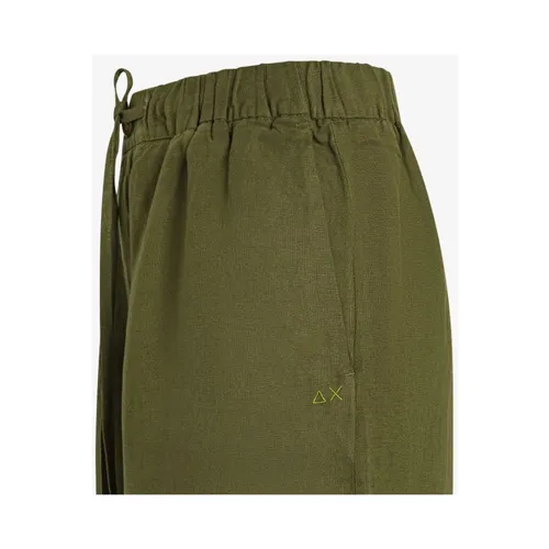 Trousers > Wide Trousers - - Sun68 - Modalova