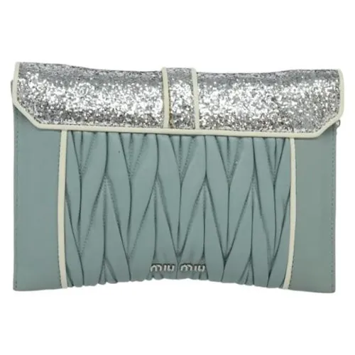 Pre-owned > Pre-owned Bags > Pre-owned Cross Body Bags - - Miu Miu Pre-owned - Modalova