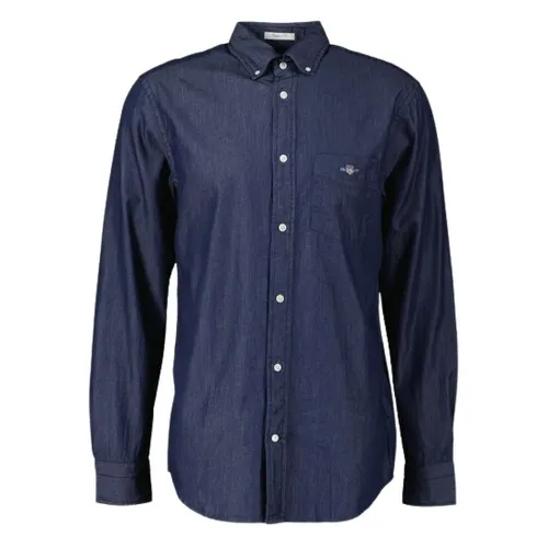 Shirts > Denim Shirts - - Gant - Modalova
