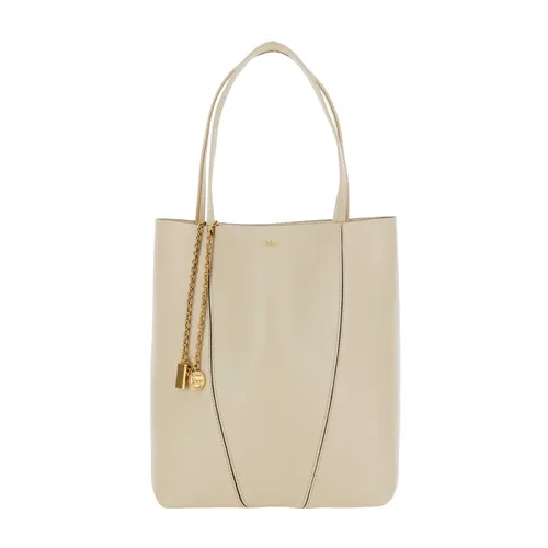 Chloé - Bags > Tote Bags - Beige - Chloé - Modalova