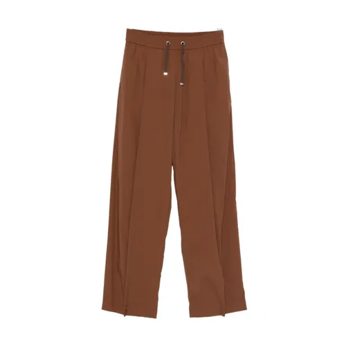 Trousers > Cropped Trousers - - Herno - Modalova