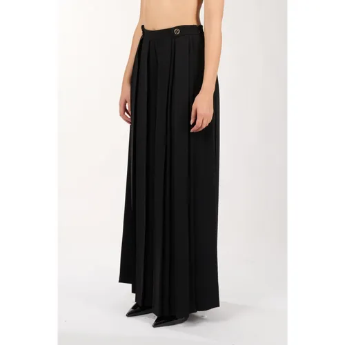 Trousers > Wide Trousers - - Twinset - Modalova