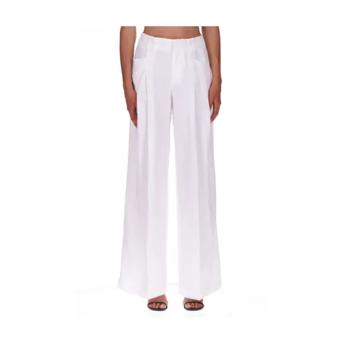 Trousers > Wide Trousers - - Ermanno Scervino - Modalova