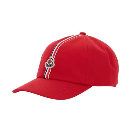 Accessories > Hats > Caps - - Moncler - Modalova