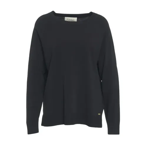 Knitwear > Round-neck Knitwear - - Kaos - Modalova