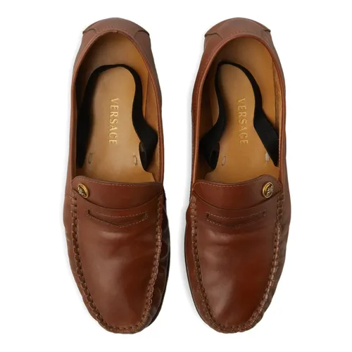 Shoes > Flats > Loafers - - Versace - Modalova