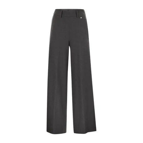 Trousers > Wide Trousers - - Herno - Modalova