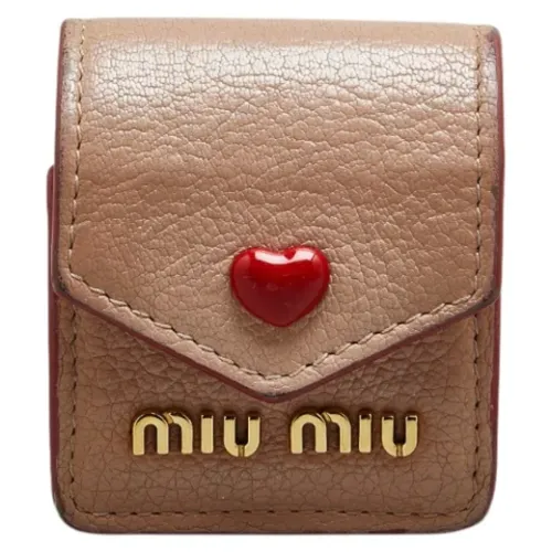 Pre-owned > Pre-owned Accessories > Pre-owned Wallets - - Miu Miu Pre-owned - Modalova