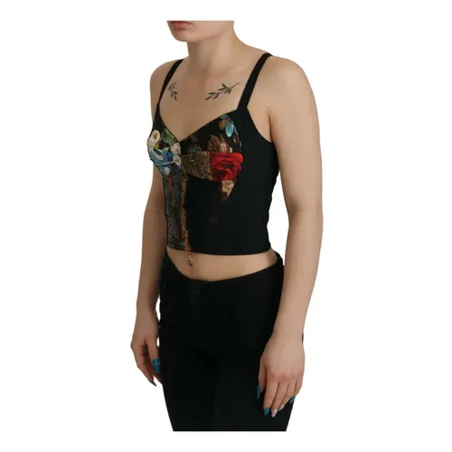 Tops > Sleeveless Tops - - Dolce & Gabbana - Modalova