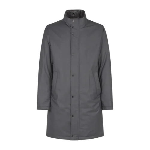 Herno - Coats > Parkas - Gray - Herno - Modalova