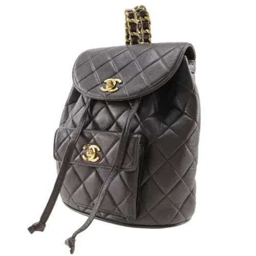 Pre-owned > Pre-owned Bags > Pre-owned Backpacks - - Chanel Vintage - Modalova