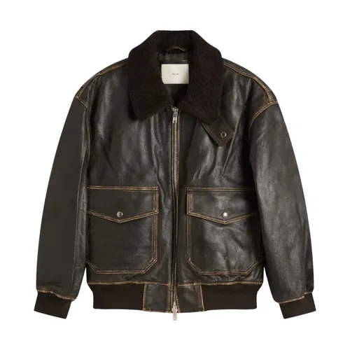 Jackets > Leather Jackets - - Dunst - Modalova