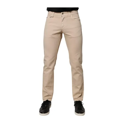 Trousers > Chinos - - Dolce & Gabbana - Modalova