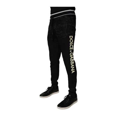 Trousers > Sweatpants - - Dolce & Gabbana - Modalova
