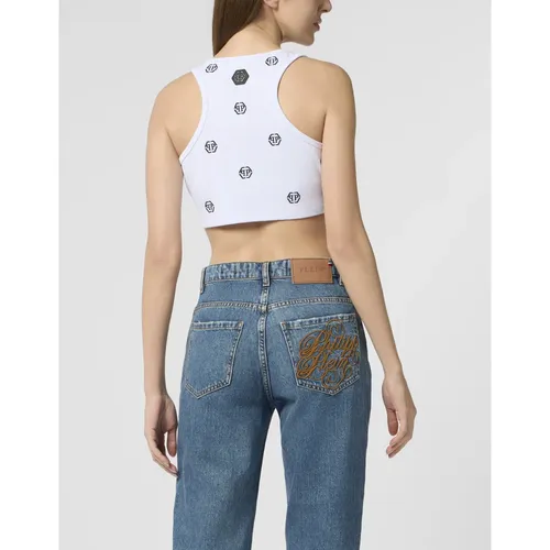 Tops > Sleeveless Tops - - Philipp Plein - Modalova