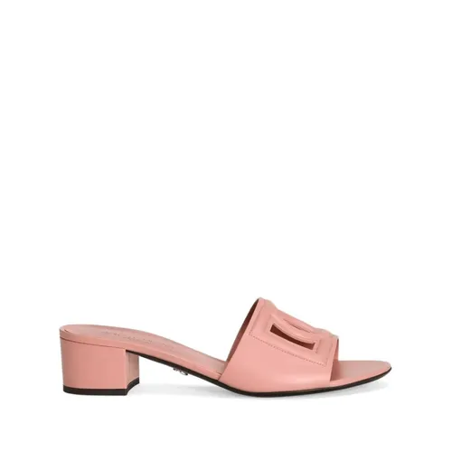 Shoes > Heels > Heeled Mules - - Dolce & Gabbana - Modalova