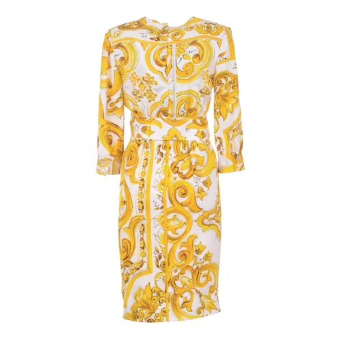 Dresses > Day Dresses > Wrap Dresses - - Dolce & Gabbana - Modalova