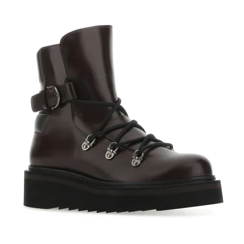 Shoes > Boots > Lace-up Boots - - Ferragamo - Modalova