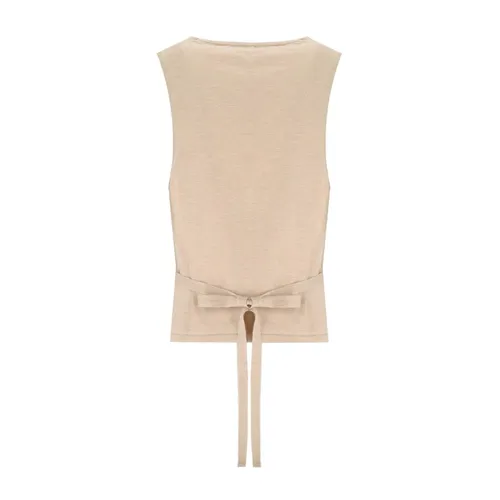 Jackets > Vests - - Federica Tosi - Modalova