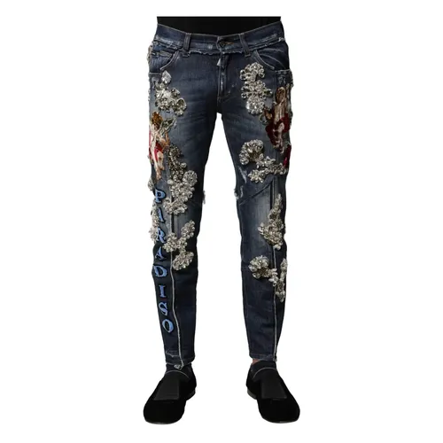 Jeans > Slim-fit Jeans - - Dolce & Gabbana - Modalova