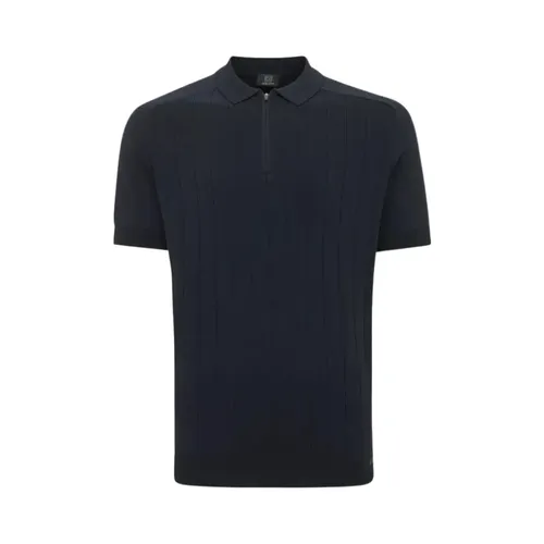 Genti - Tops > Polo Shirts - Blue - Genti - Modalova