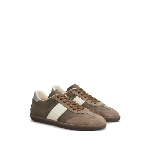Tod's - Shoes > Sneakers - Brown - Tod's - Modalova