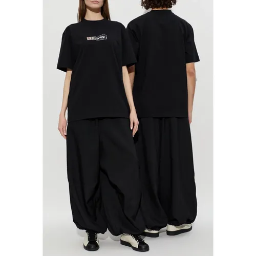 Trousers > Wide Trousers - - Y-3 - Modalova