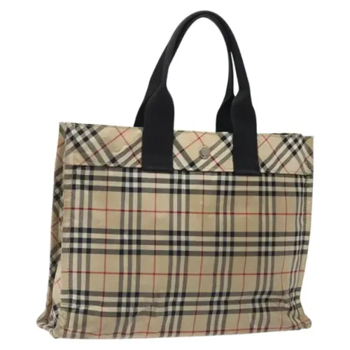 Pre-owned > Pre-owned Bags > Pre-owned Tote Bags - - Burberry Vintage - Modalova
