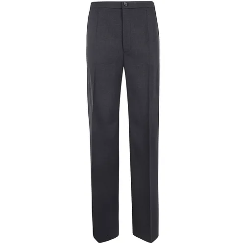 Trousers > Straight Trousers - - Loulou Studio - Modalova