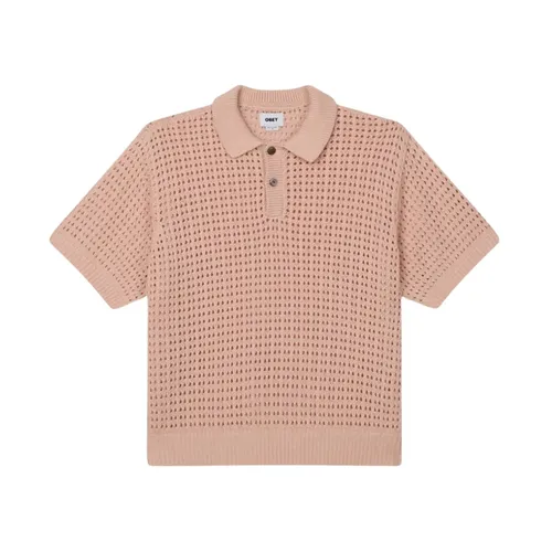 Knitwear > V-neck Knitwear - - Obey - Modalova