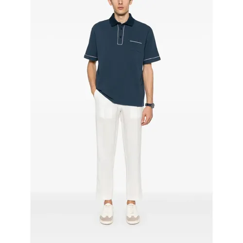 Etro - Tops > Polo Shirts - Blue - Etro - Modalova