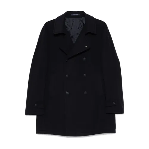 Coats > Double-Breasted Coats - - Tagliatore - Modalova