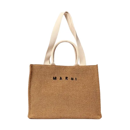 Marni - Bags > Tote Bags - Brown - Marni - Modalova