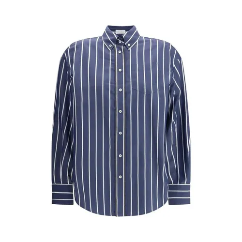 Blouses & Shirts > Shirts - - Brunello Cucinelli - Modalova
