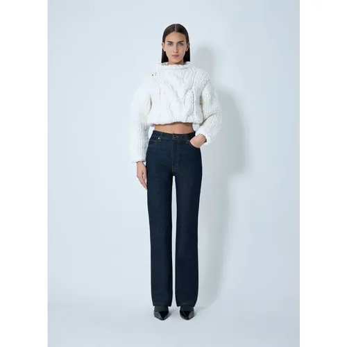Jeans > Straight Jeans - - Khaite - Modalova