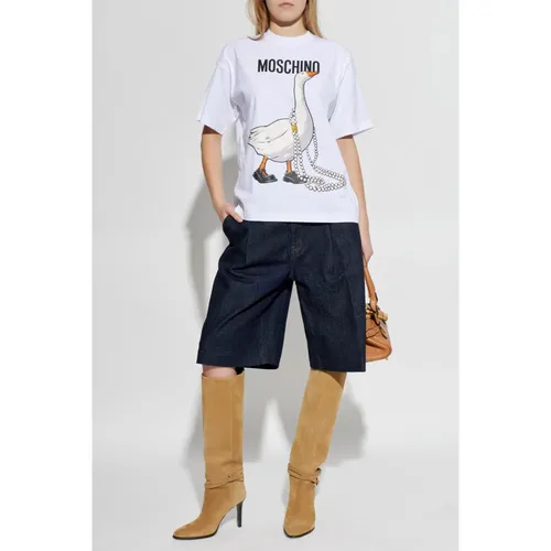 Tops > T-Shirts - - Moschino - Modalova