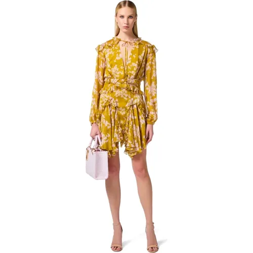 Dresses > Day Dresses > Short Dresses - - Elisabetta Franchi - Modalova