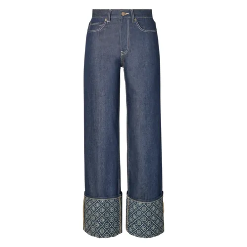 Jeans > Wide Jeans - - Tory Burch - Modalova