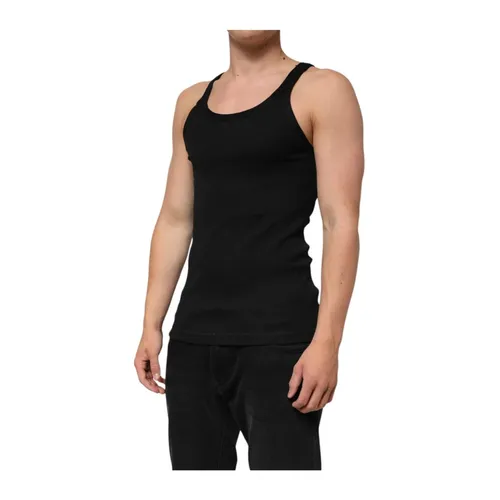 Tops > Sleeveless Tops - - Dolce & Gabbana - Modalova