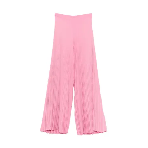Trousers > Wide Trousers - - Twinset - Modalova